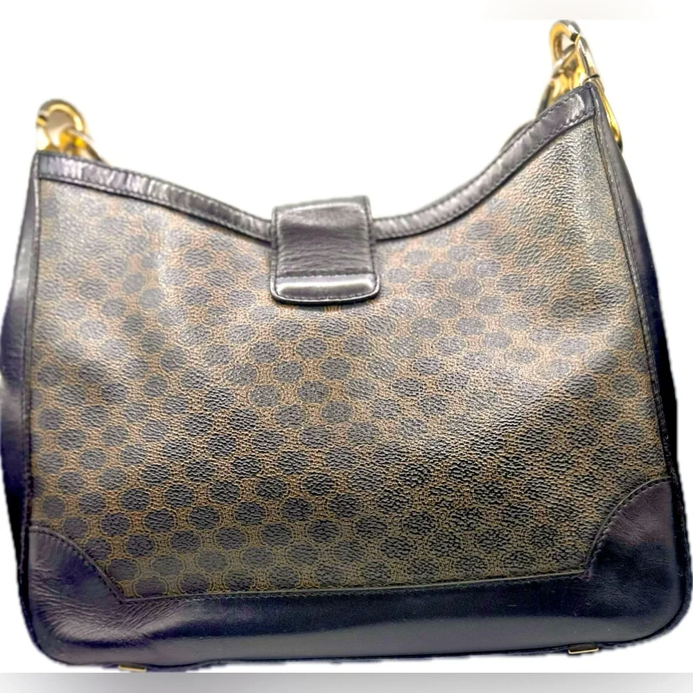 Celine SAC SEAU Leather Handbag-Vtge-Good Preowned Condition-w/Original Dust Bag - Picture 2 of 15